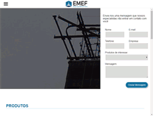 Tablet Screenshot of emef.com.br